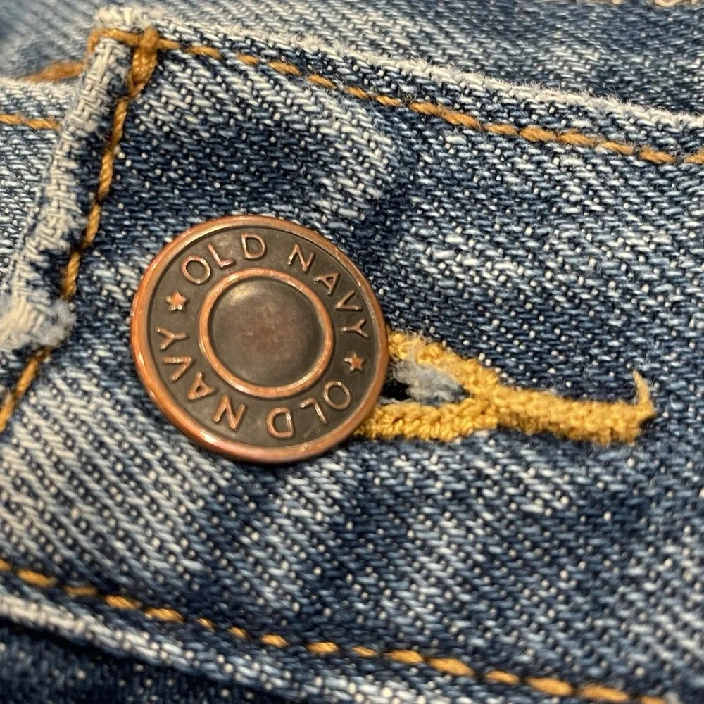 OLD NAVY Mens Famous Jeans Standard Regular Blue Straight Denim 32x29 Med‎ Wash